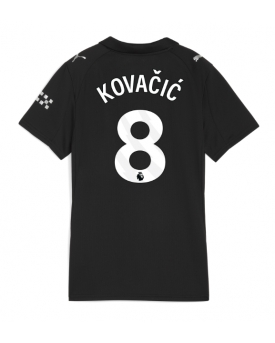 Manchester City Mateo Kovacic #8 Maglia Gara Trasferta Repliche 2025-26 Donna Maniche Corte